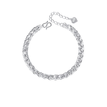 (Self-operated) Grace Girl (Accessories) Hundred Birds Chaofeng Bracelet is a simple and light luxury gift for your girlfriend