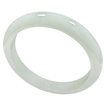 (Self-operated) Qianyu Pickup Burmese natural A-grade jade ice-moistened light color refreshing delicate delicate and narrow jade bracelet