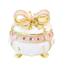 (Self-operated) PICALS jewelry box bow bell high-end European proposal ring box earrings jewelry storage