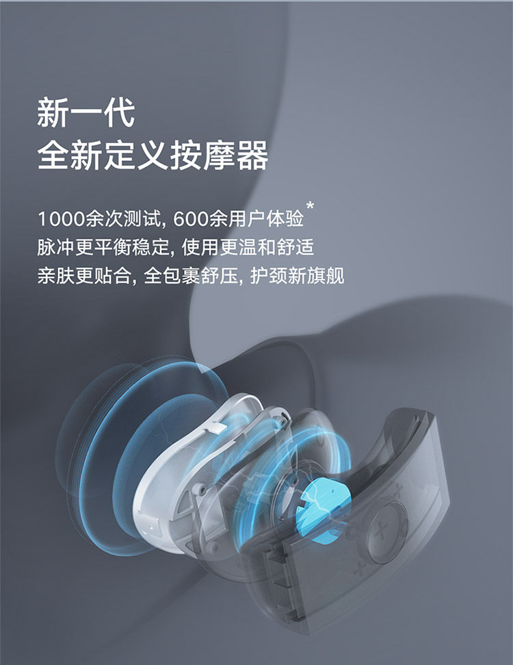小米生态链 脊安适&华为 新旗舰 款 G5颈椎按摩器 图5