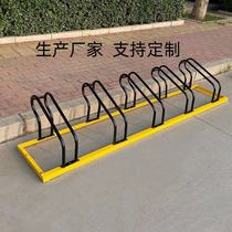 Split clip bicycle parking rack electric vehicle display rack stainless steel spiral ring frame balance frame