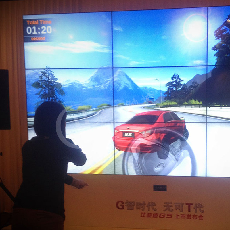 Somatosensory interactive game AR software Somatosensory game Cutting fruit Playing football racing game game can be customized