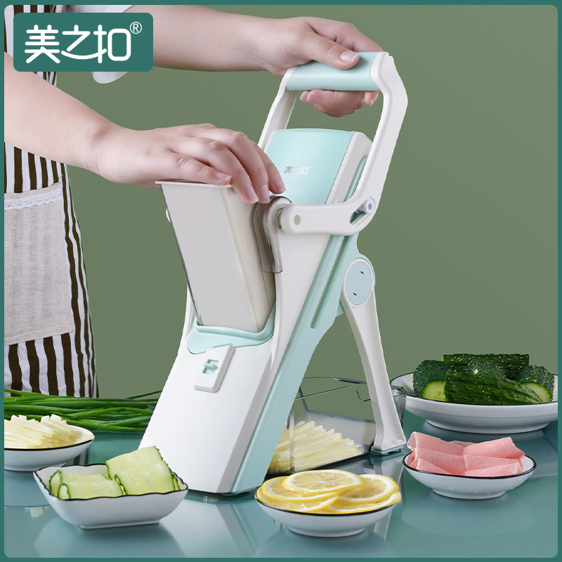 Meat Cutting Machine Slicer Home Mutton Roll Hand Slicer Cut Meat Fattening Beef Slices Multifunctional of Frozen Meat God
