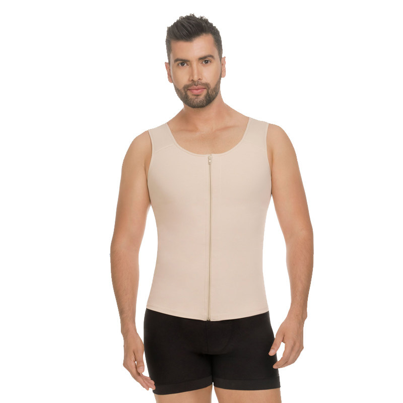 CYSM Tummy Tummy Shaper Waist Vest Liposuction Postoperative Shaping Tummy Control Corset Shaper Back Closure Stomach Men