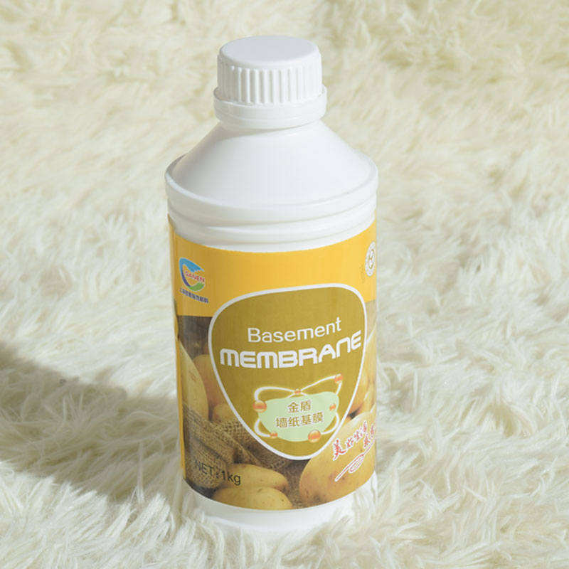 Non-self-adhesive wallpapers use environmentally friendly glutinous rice glue powder Wall powder problem wallpaper base film wall treatment