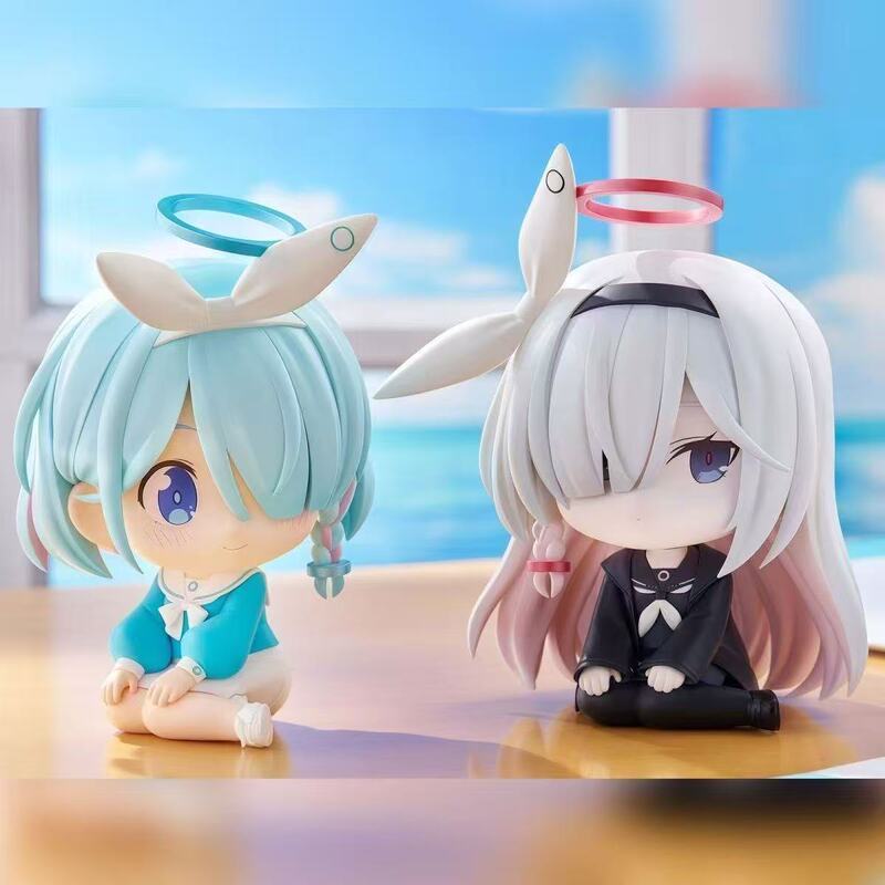 Blue Archive Merchandise Cute Girl Figure Anime Arona Figure Plana Figure Car Dashboard Decoration