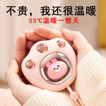 Cat Paw Warm Hand Bao Portable Small Hot Water Bag Girls Mini Warm Baby Usb Recharge Warm Hand God