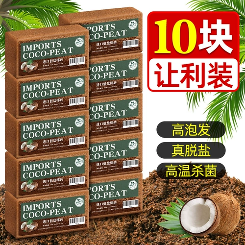 Кокосовое кирпичное питание почвы кокосовые отруби кокосовые отруби цветы специальные кокосовые почвы посадка большие блоки из кирпича опреснения общие овощи оптом
