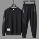 Outlet official website flagship store 2022 spring and autumn men's casual sports suit versatile 2-piece set for men