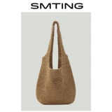 Портативная соломенная летняя вместительная и большая сумка через плечо на одно плечо, коллекция 2023