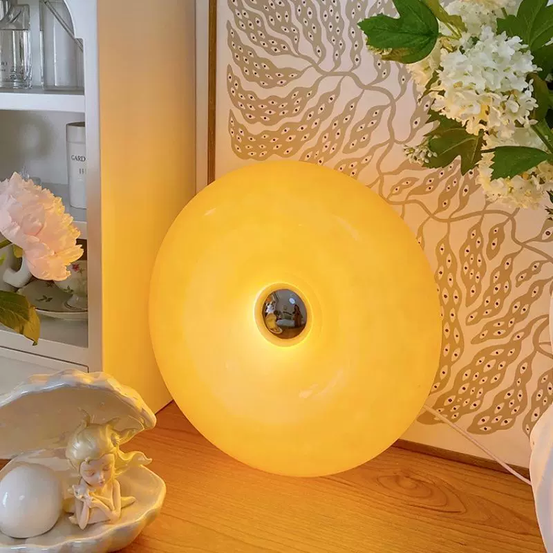 Подсветка-тортик Ikea, светильник-брелок для спальни, оранжевая лампа для кровати, интернет-знаменитость