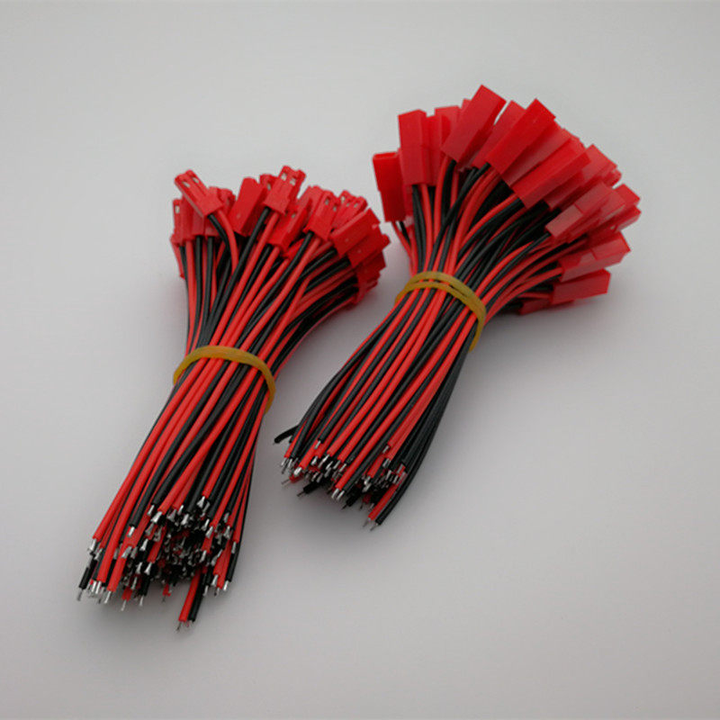 JST SYP pair of patch 2P pluctable connection with line LED male plug pair a set of two pieces