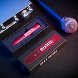 Прыжок бомба с антилопами, движущаяся усилитель микрофона, регистрируя переднюю разговор микрофона микрофона