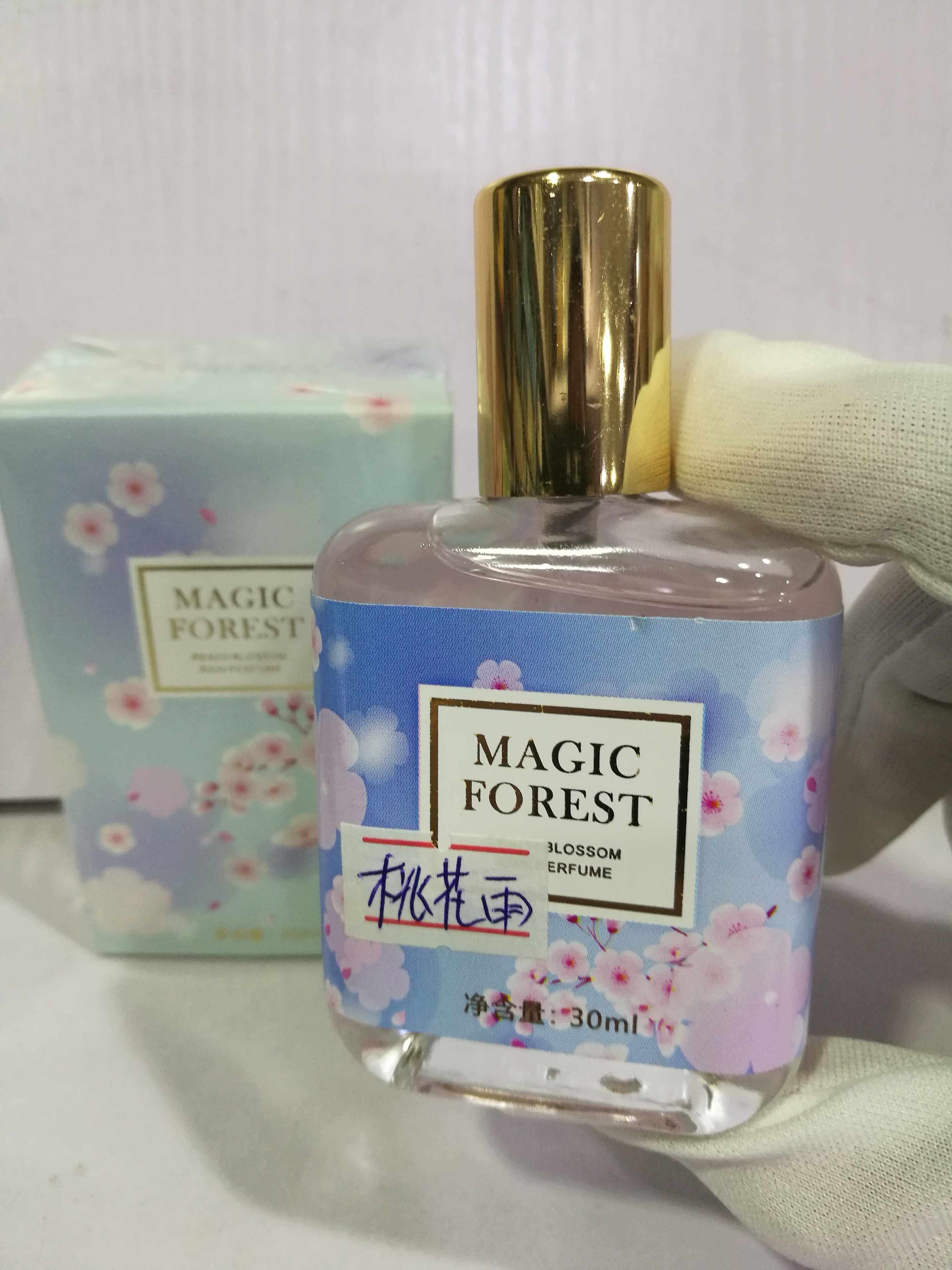 Magic Forest Peach Blossom Rain Perfume Japanese and Korean small fresh misty and rainy taste The sea of ​​flowers and nature are integrated