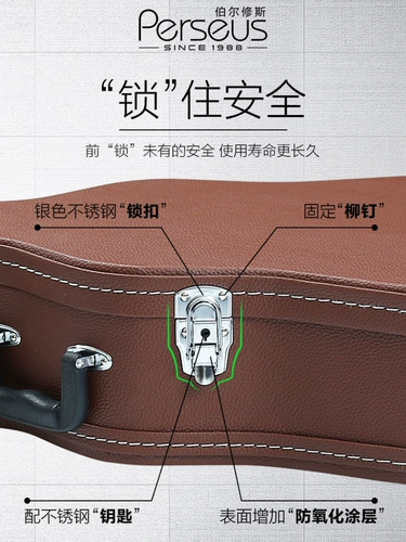 Гитара, классическая противоударная сумка, 41 дюймов, 40, 38, увеличенная толщина, надевается на плечо