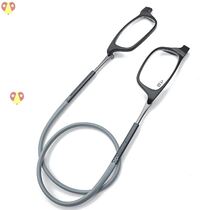 Crystal woman with male folded portable advanced three-use glass folded plastic with a man with a neck