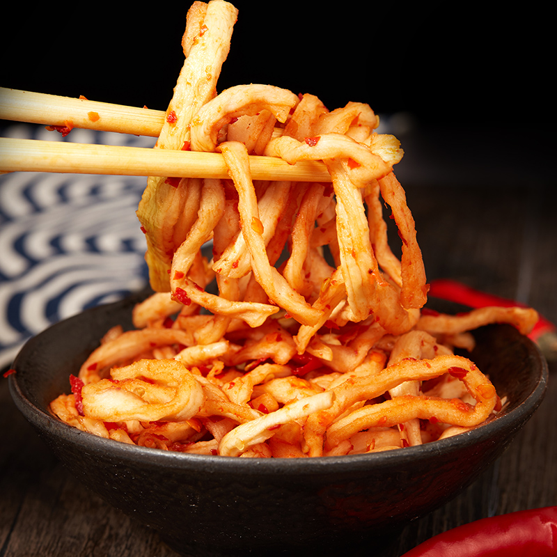 2 bottles of money village head Hunan farmhouse Luo radish dry homemade crispy spicy salty lower rice dish appetizers with savory spicy and spicy