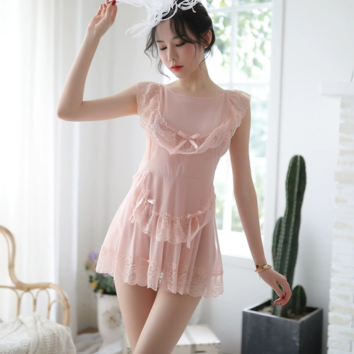 Сексуальное кружевное нижнее белье, униформа, комплект, большой размер