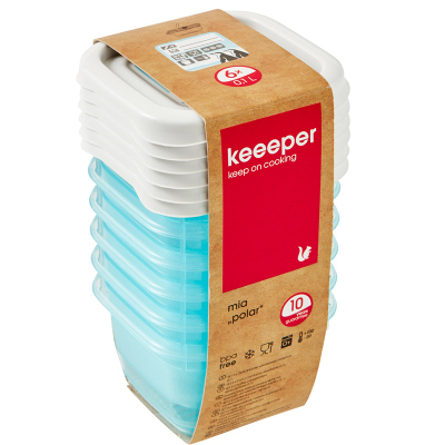 德国进口迷你保鲜盒可微波加热