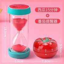 Cooking Alarm Clock L Hourglass Drain Up Kitchen Mute T An Hour Timer 30 min Cute Alarm Bells Reminder