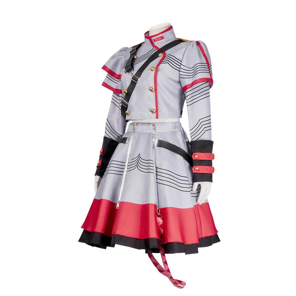 重音Teto cos服!小乖打歌服舞台表演太燃了!_Cosplay女装_淘宝游戏网