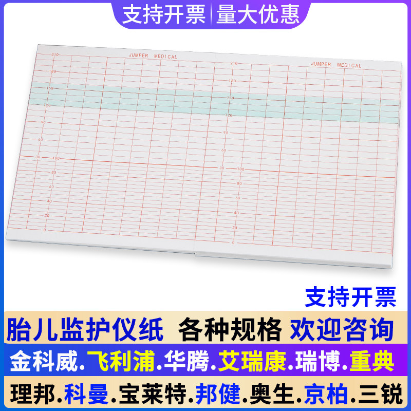 150胎儿监护仪记录纸理邦152科曼三锐邦健金科威宝莱特华腾艾瑞康