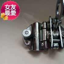 Sling safety lock safety rope hook with lock e high-rise buckle high-altitude exterior wall anti-fall self-locking device pull rope locking