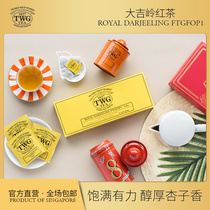 TWG Tea Darjeeling spring pick black Tea Indian black Tea bag Tea cotton Tea bag Festival Tea Tea ceremony teway Tea
