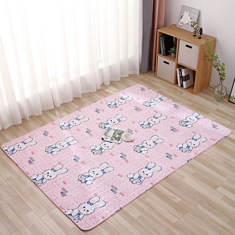 Pet rabbit floor mat sleeping animal mat washable winter warm pad indoor general supplies cotton pad