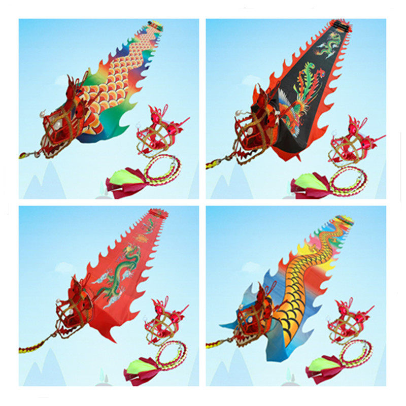 Dance Dragon Head Solo square flying shake with rope dance Dragon Tours Dragon Beginology Sports Fitness Dragon With a Throw Ribbon