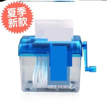 ຄູ່ມື H machine small office home q hand table a6 shredder-shaped mini for shredding noodles