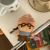 Радужная подвеска с косичкой