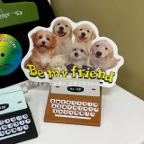 Ретро принтер, маленький настольный картхолдер, фотография