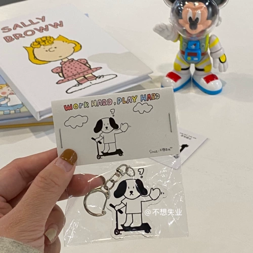 Оригинальный акриловый милый брендовый брелок, мультяшная подвеска для влюбленных, подарок на день рождения