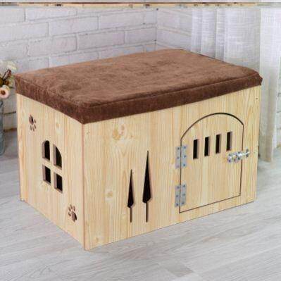 Winter Pets Bedroom Cage Universal Rabbit's Nest Seasons Sleeping Small bench and Grass Durable Chamber