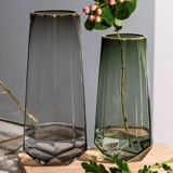 Высокий смысл ins ins whindscreen vase прозрачная вода-культура цветы роза лилия гостиная украшения европейский стиль