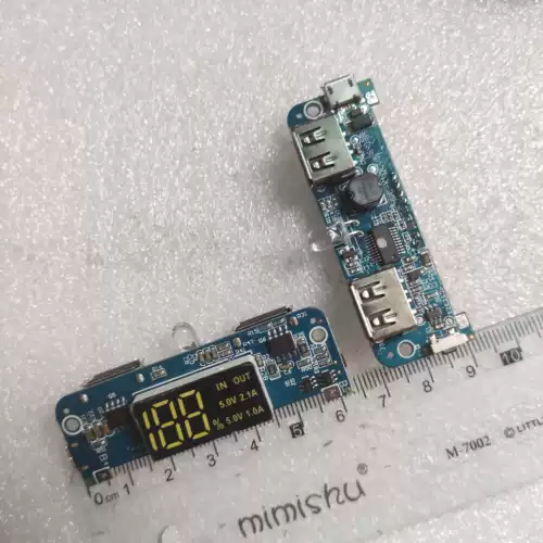 Цифровая дисплей мобильная плата питания 5V2.1a Зарядка сокровищ