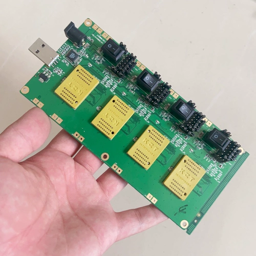 TSOP48 Тестовая стойка для тестирования памяти 1 -бит 4 -бит -флэш -память Anguo/SM3271/FC1178 Основное управление