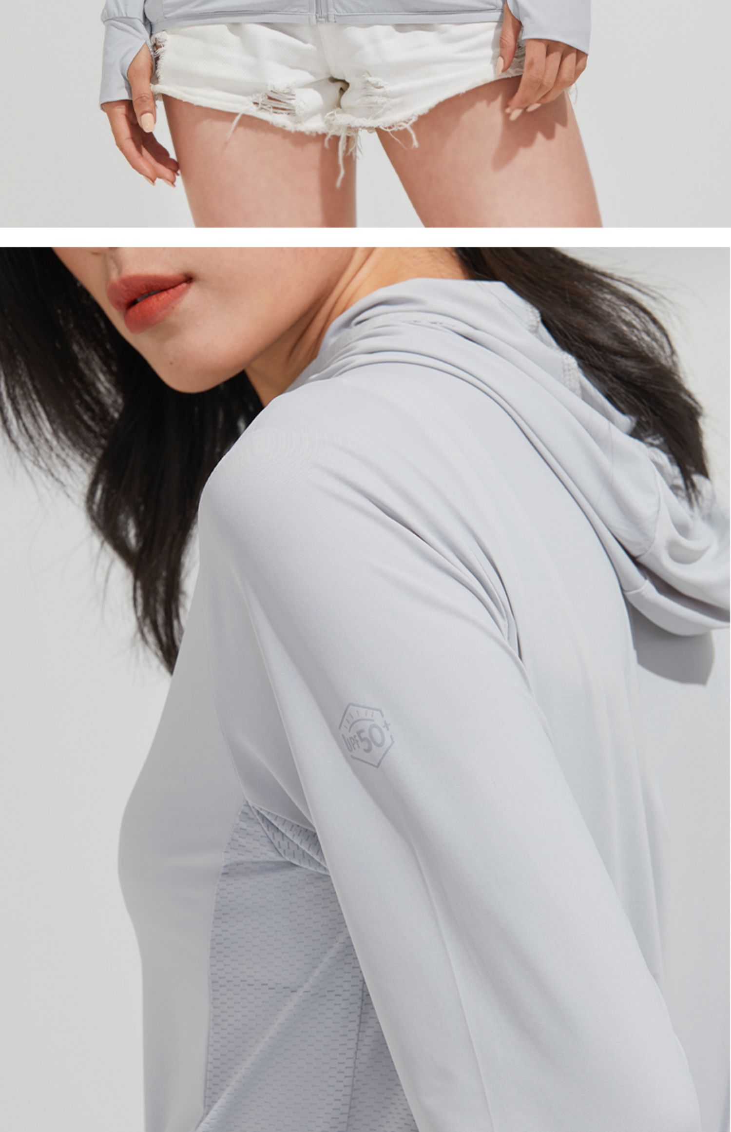 际华 男女同款 轻薄透气 连帽防晒衣 天猫优惠券折后￥49包邮（￥79-30）