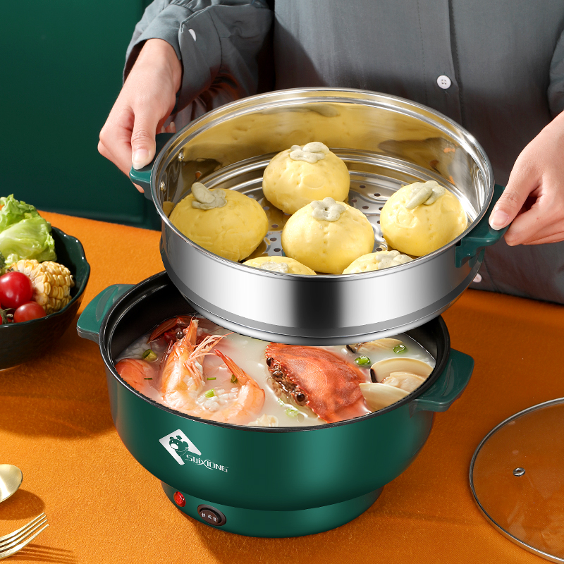 Quick-cooking pot all-in-one household electric hot pot student dormitory dormitory cooking noodle small electric pot cooking frying pan