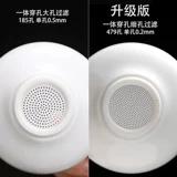 Овечье нефритовое фарфоровое фарфоровое белое фарфоровое чай утечки универсальный чайный фильтр керамический чай набор чайный фильтр пузырь