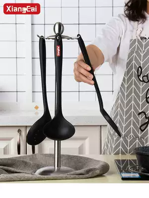 Fragrant color silicone shovel non-stick pot special pot shovel stir-frying dish shovel soup spoon fried spoon frying shovel kitchen set set