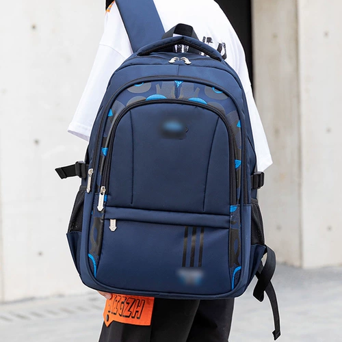 Вместительный и большой водонепроницаемый школьный рюкзак для мальчиков, для средней школы