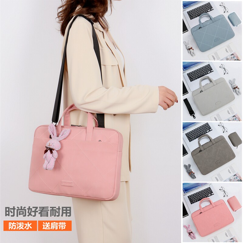 Apple mac notebook macbook computer bag air13 3 inch female portable pro13 liner bag male 15 general 12 Lenovo 15 6 small fresh Xiaomi Dell HP Hua