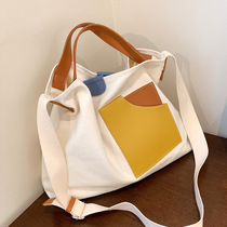 Bag Packs Women 2021 New Diagonal Satchel Superior commuter small crowdhanded lading shoulder Large capacity Tot 2022 Sail Cloth Bag