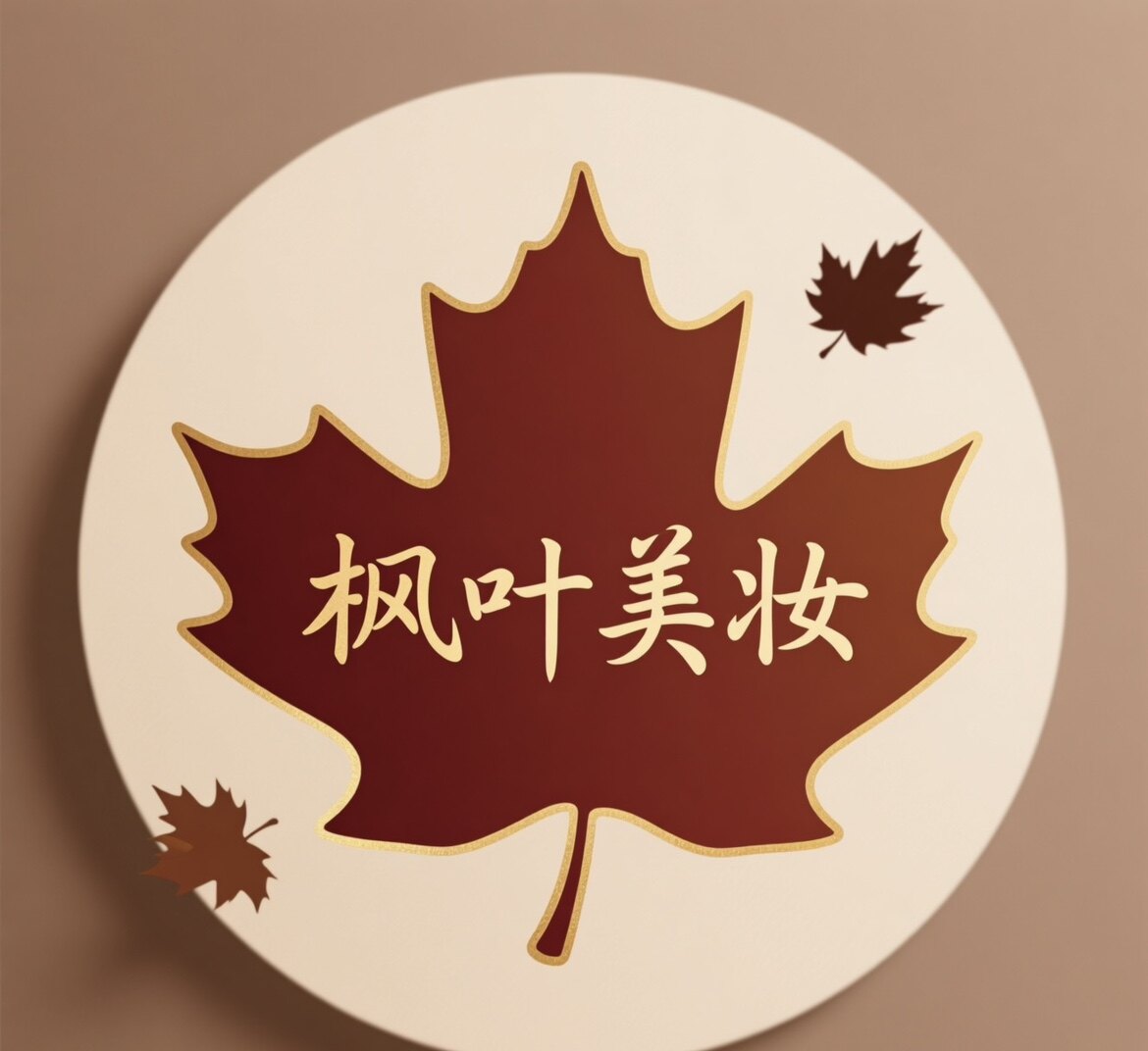 枫叶美妆的LOGO