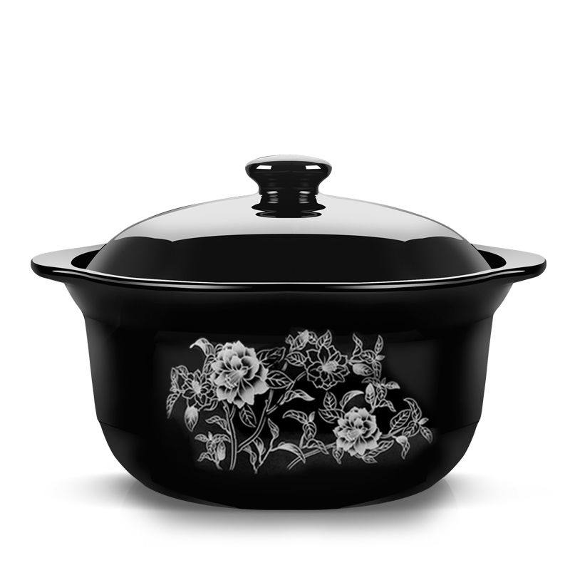 Resistant to dry burning casserole soup household gas stew pot ceramic pot stew soup gas stove special sand pot tile pot resistant to high temperature
