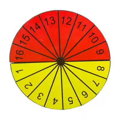 Large circle area Pi rate calculation formula derivation demonstrator circle expanded into rectangular model circle circumference sixteen equal circle teacher demonstration mathematics teaching aids elementary school teaching instrument