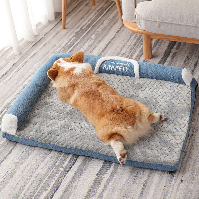 Dog Nest All Season Universal Sleeping With Mat Dog Bed Cat Cowl Cat Cool Mat Summer Dogs Small Dog Pet Supplies