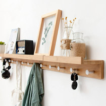 Genguan Clothes Hook Wall Wall-mounted Wall Punching into the door rear Living room Kitchen Bedroom Room Wall Shelf